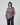 Midnight Illusion Oversized Button-Up Shirt