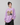 Labubu Graphic Long Sleeve Oversized Tee Lavender