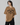 New York Graphic Drop Shoulder Oversized T-shirt Coffee
