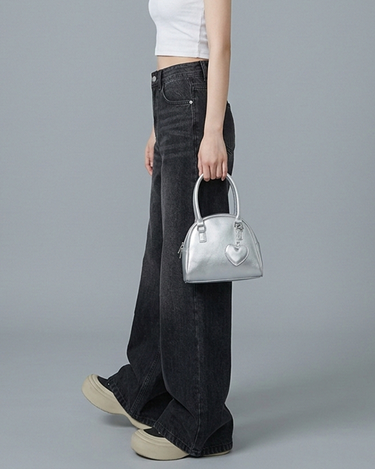 Shadow Core Baggy Denim Jeans Black