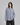 Blue Haze Striped Oversized Button-Up Shirt