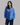 New York Spliced Sweatshirt Teal&Blue Split