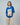 Shocked Girl Graphic Vneck Drop Shoulder Oversized Tee Blue