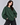 Basic Oversized Fit Sweatshirt Forest Green