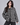Midnight Heritage Plaid Oversized Coat Jacket