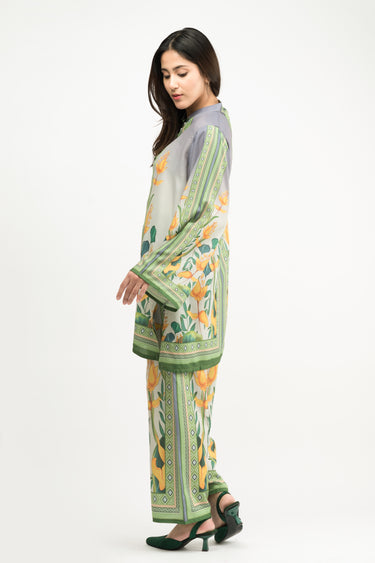 Azmin Printed Swiss Lawn Co-Ord Set