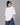Womens Basic Oversized Drop Shoulder Tee White