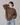 Premium Basic Oversized Fit Sweatshirt Brown