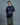 Team FR Chicago Graphic Drop Shoulder Oversized T-shirt Navy