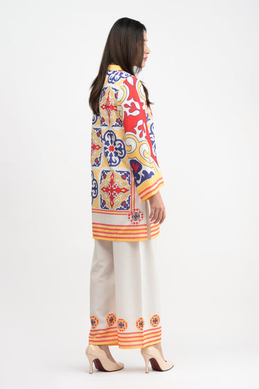 Emilia Printed Swiss Lawn Co-Ord Set