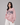 Six Flag Embroidered Irish Knitted Sweater Pink