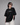 New York Graphic Drop Shoulder Oversized T-shirt Black