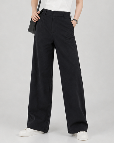 Sienna Tailored Linen Pant Black