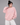 Florida Beach Oversized Embroidered Sweatshirt Pink