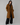 Heritage Old Money Oversized Long Coat Brown