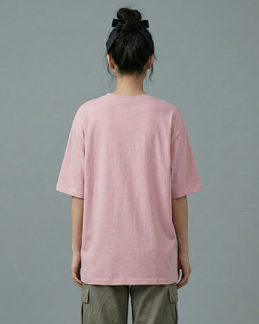 Meeting You Graphic Drop Shoulder Oversized Tee