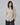 Women's Oversized Beige Button-Up Shirt