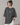 Wild Walker Embroidered Patched Drop Shoulder Oversized Tee Dark Grey