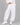 White Jogger Fleece Sweatpant