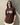 No War Graphic Drop Shoulder Oversized T-shirt Brown