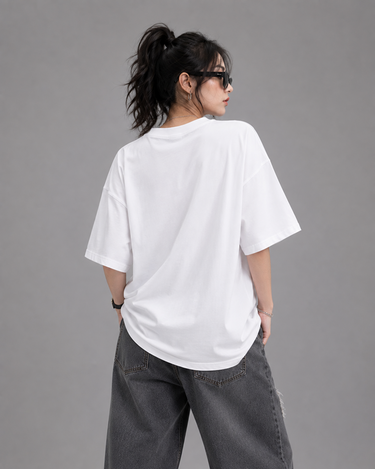 Girl Boss Graphic Drop Shoulder Oversized T-shirt