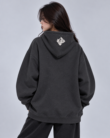 North Carolina Aquariums Embroidered Oversized Hoodie