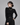 Turtleneck Ribbed Knitted Sweater Black