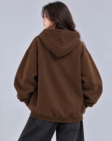 Los Angeles Graphic Oversized Hood Brownie
