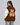 Cocoa Bear Patched Baseball Jacket Brownie