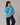 Polar Fleece Half Zip Mockneck Sweater Blue