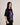 State Of Mind Graphic Drop Shoulder Oversized Tee Black