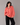 Polar Fleece Half Zip Mockneck Sweater Peach
