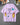 Pursue Excellence Graphic Drop Shoulder Oversized T-shirt Lavender
