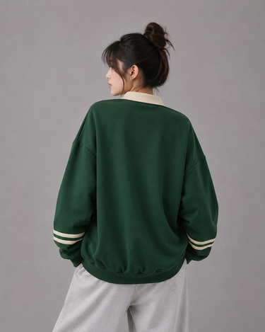 Hombres Classic Green California Sweatshirt