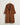 Classic Old Money Chic Long Coat Brown
