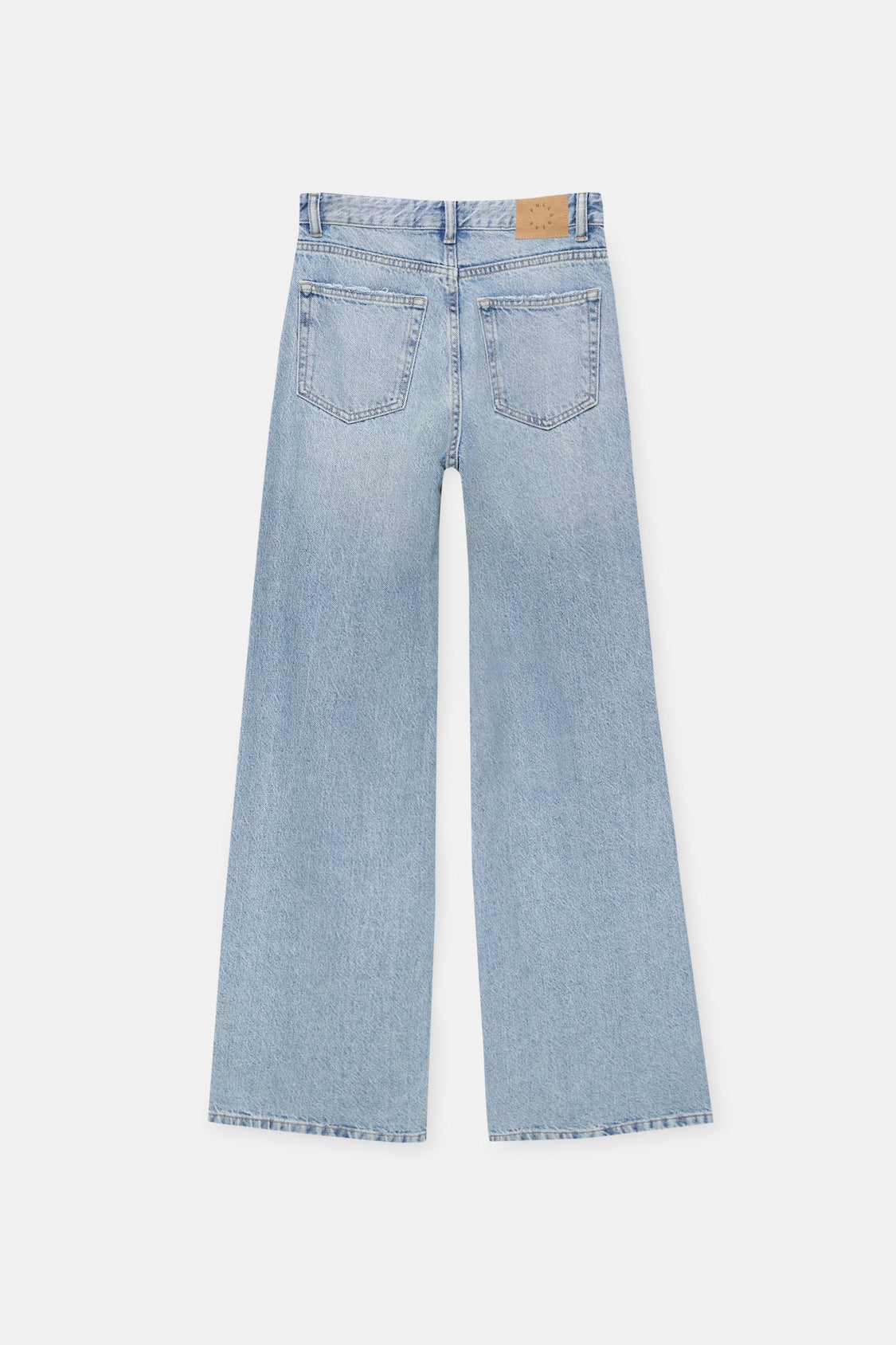 Sky blue High Waist Wide Leg Jeans