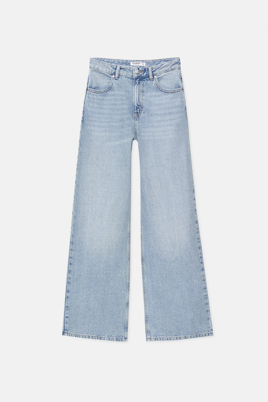 Sky blue High Waist Wide Leg Jeans