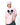 Mickey Mouse Embroidered Patched Drop Shoulder Oversized Tee Pink
