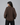 Gratitude Bear Embroidered Patched Oversized Sweatshirt