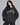 Los Angles Graphic Oversized Hood Dark Grey