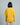 Good Vibes Graphic Vneck Drop Shoulder Oversized Tee Yellow