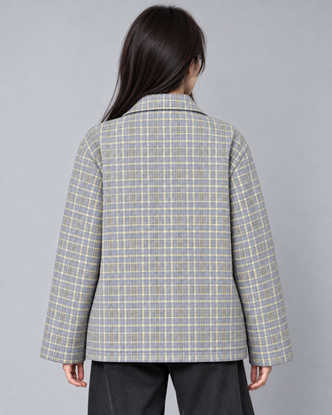 Ashwood Check Oversized Coat Jacket