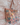 Pink Bear Pattern PU Leather Tote Hand Bag