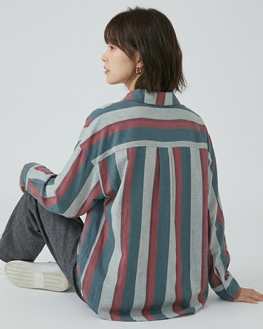 Urban Drift Oversized Button-Up Shirt