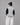 London Embroidered Zipper Baseball Jacket Grey