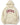 Chicago Graphic Oversized Pullover Hood Pastel Cream