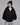 Classic Black Pull Over Zipper Hood