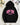 New York Graphic Oversized Hood Black