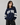 New York Embroidered Contrast sleeve Sweatshirt