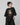 Hi Labubu Graphic Drop Shoulder Oversized Tee Black